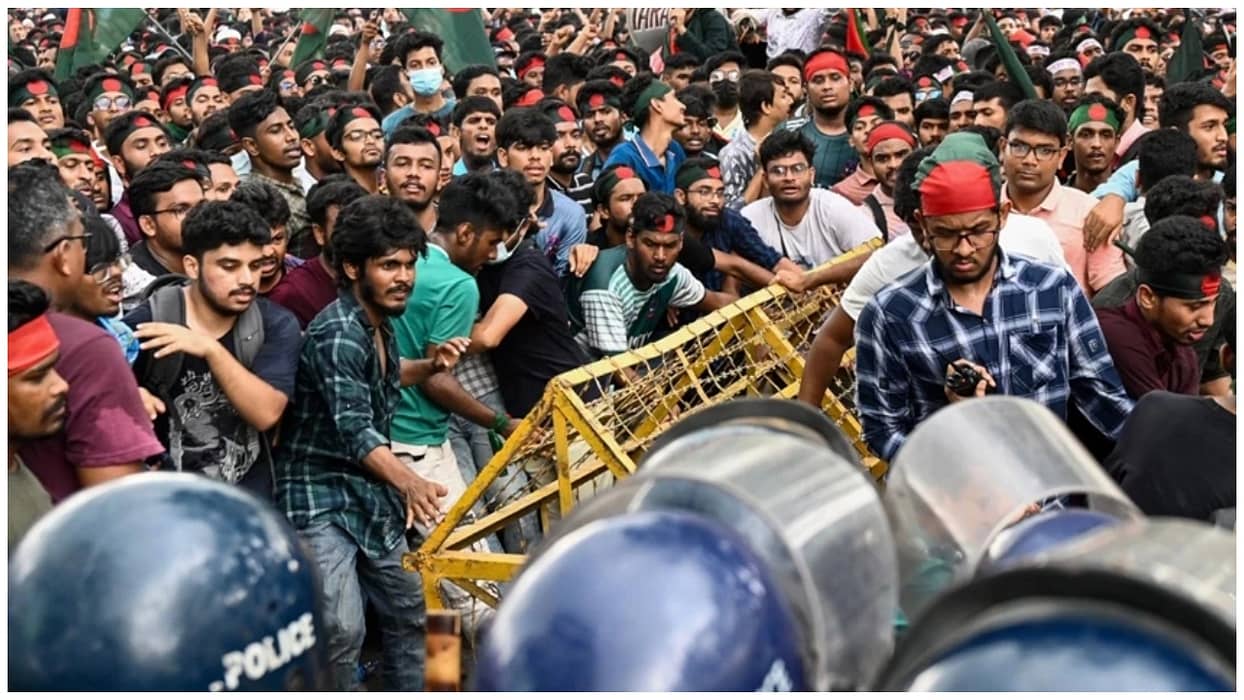 Protests in Bangladesh again: People demand resignation from President Mohammed Shahabuddin after Sheikh Hasina