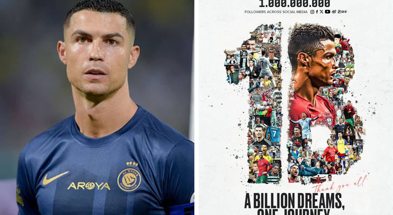 Cristiano Ronaldo becomes first celebrity to cross 1 billion social media followers