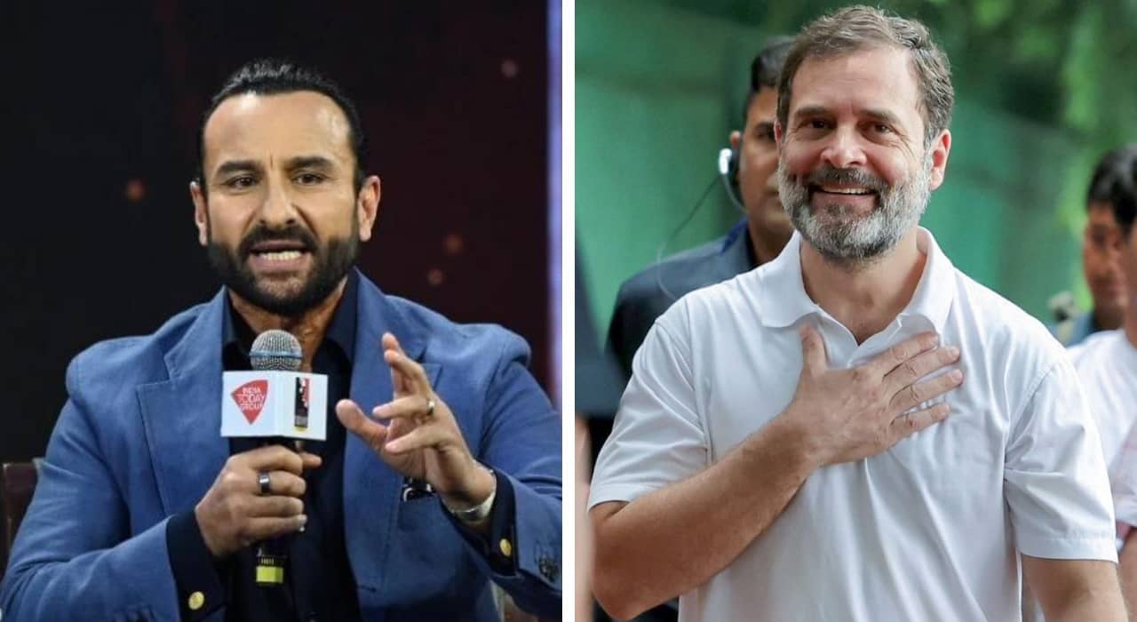 Saif Ali Khan praises Rahul Gandhi during film Devara's promotion