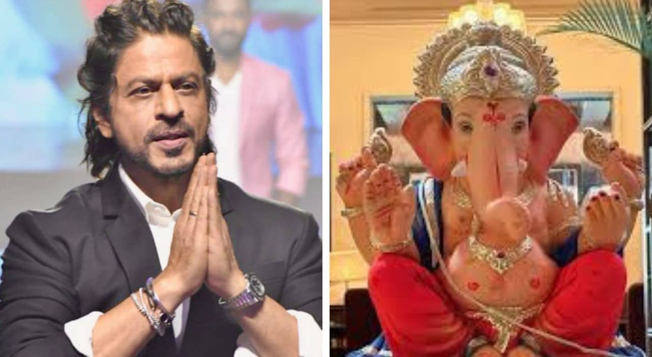 Shah Rukh Khan shares Ganesh Chaturthi on social media, heavily abused by Muslim community